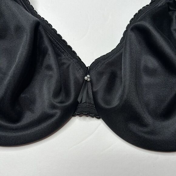 New Wacoal Simple Shaping Minimizer Bra 34C Black 857109 - Picture 4 of 7
